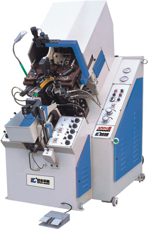 Shoe machine, splitting machine, compound machine