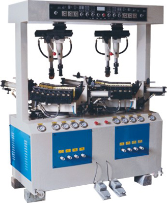 Shoe machine, splitting machine, compound machine